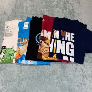 Bundle of 5 Disney shirts